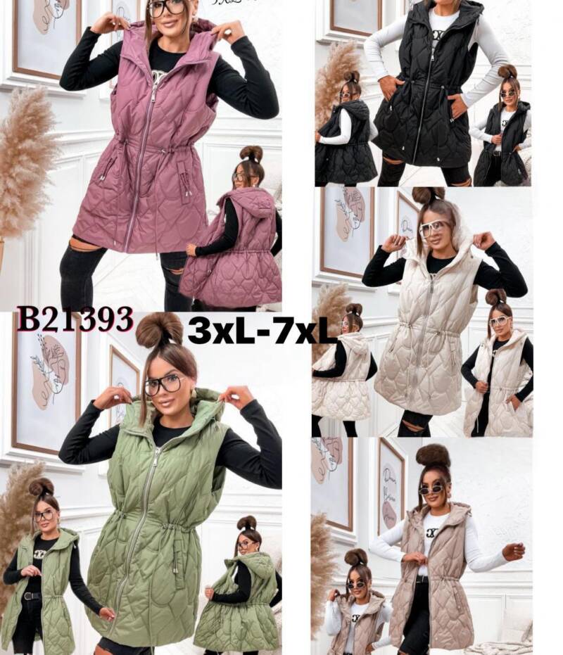Kamizelka damskie Roz 3XL-7XL, 1 Kolor Paczka 5 szt